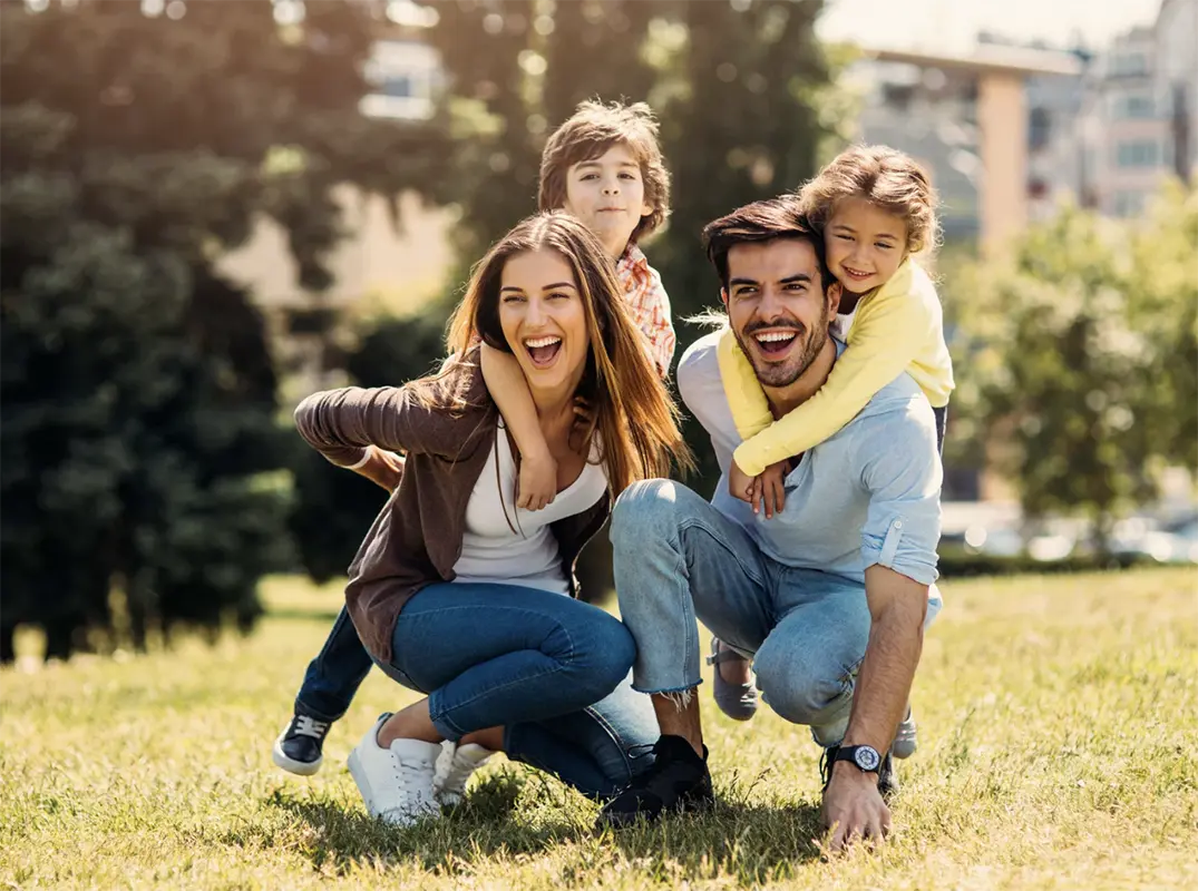 Family planning their future with an estate attorney