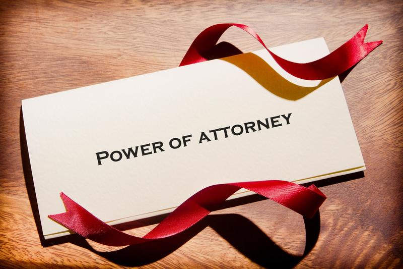 can a power of attorney agent se